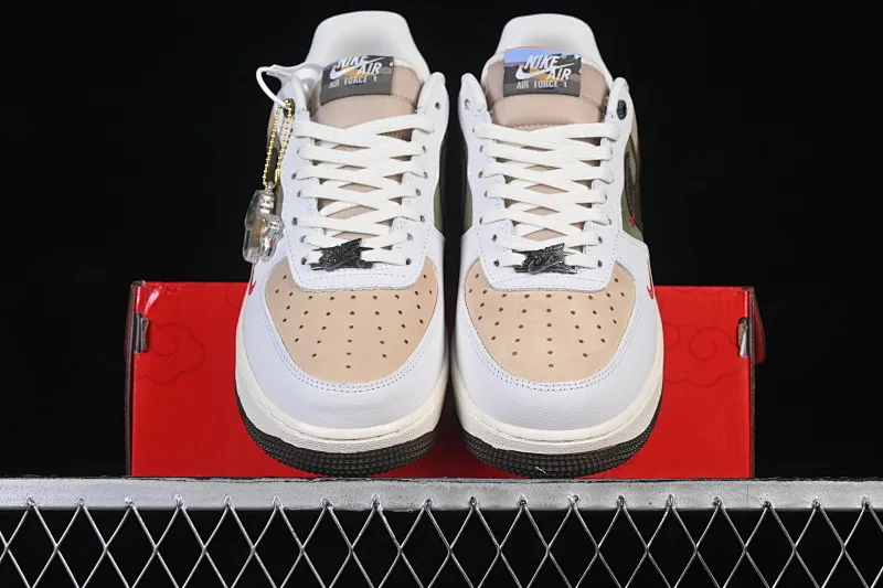 All Categories Nk Air Force 1 Air Force Series Nk Air Force 1 Low Air Force Low Nike Air Force 1'07 Low Year of the Horse Limited Khaki Green Air Force One Low Casual Shoes DF0188-135
